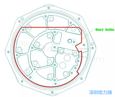 根据特定的机械规范设计PCB，以便其能放入防爆容器中-深圳宏力捷