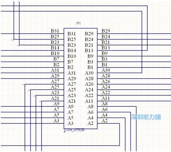 双击 1.SchDoc，文件可以被正常打开，下图是其中的一部分：