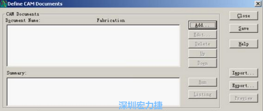 至此文件也已分析完及做了相应的优化和调整,接着可以按Alt+F、C打开CAM输出窗口。