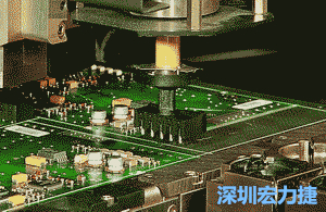 贴片机调用程序有错漏,或者编程时对元器件厚度参数的选择有误。