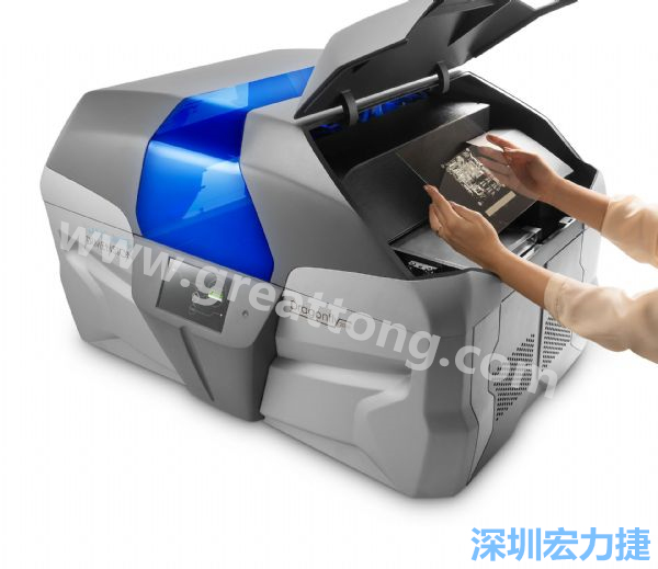 利用3D列印机器可制造多层板。