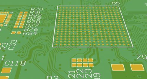 图1.1.2  在先进PCB设计中，几乎不可能实现垂直布线